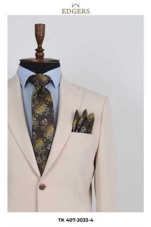 کت شلوار کرم