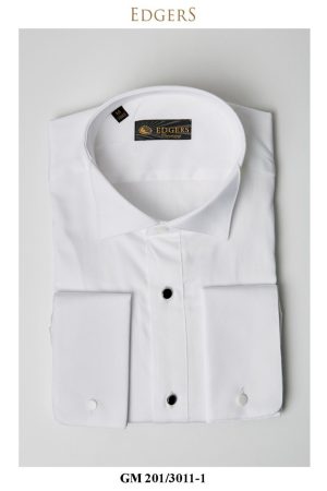 پیراهن سفید یقه فراک