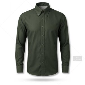 پیراهن طرحدار ادگرس/سبز تیره