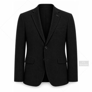 کت شلوار کبریتی ادگرس/مشکی