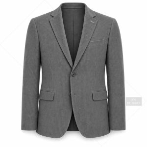 کت شلوار کبریتی ادگرس/طوسی